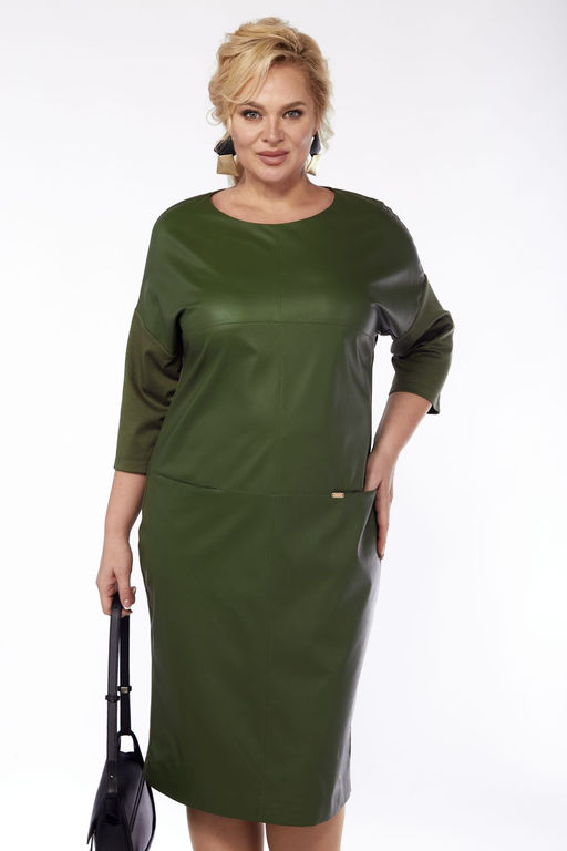 Платье Michel Chic 2068/1 хаки  фото 2