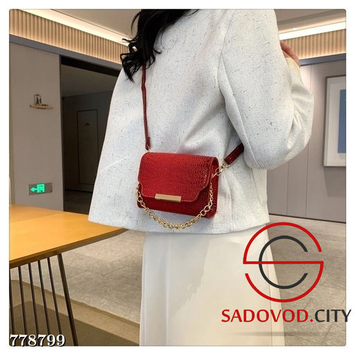 Женская мини сумка на плечо из искусственной кожи - Bruno фото 3