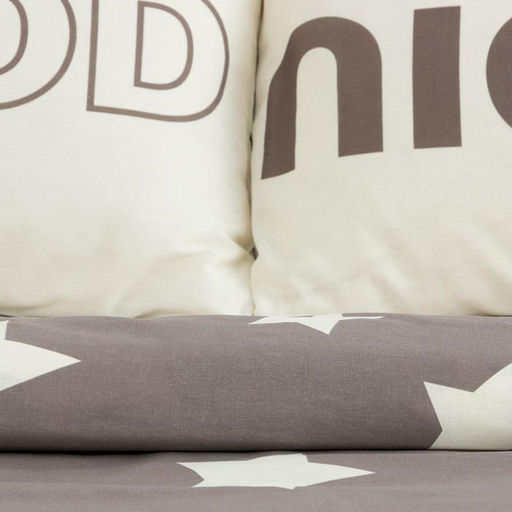 Комплект: пододеяльник и 2 наволочки Good night 200*217 см, 50*70 см - 2 шт, 100% хлопок - Этель фото 3