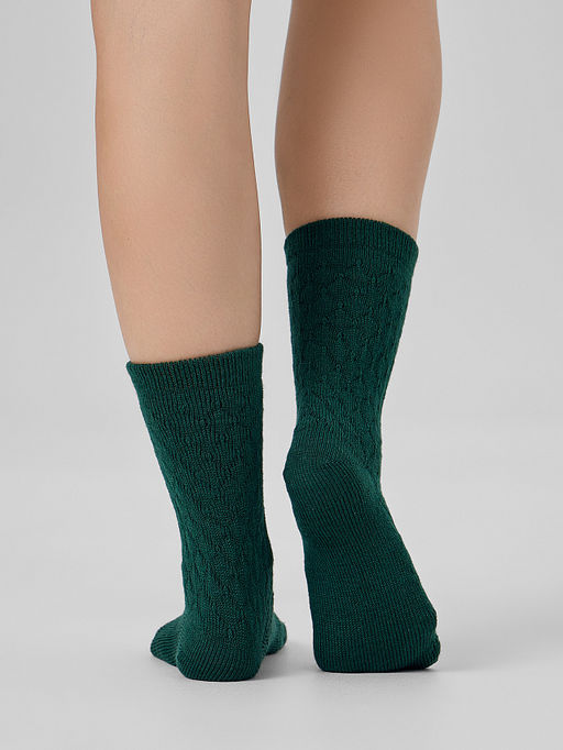 Цена за 5 пар! Теплые НОСКИ ЖЕНСКИЕ - Mark formelle фото 4