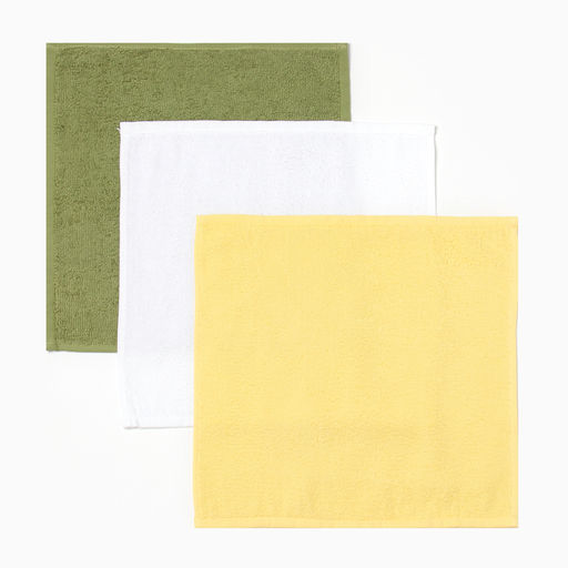 Набор махровых полотенец Пчёлка 30х30 см - 3 шт, хлопок 340гр/м2 - Этель фото 5