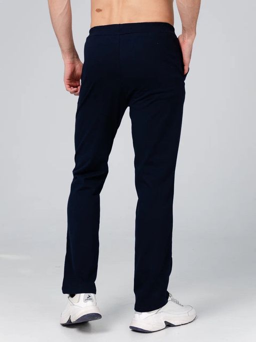 Брюки мужские кулирка (темно синий) - Lena basco фото 4