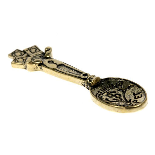 Цена за 2 шт. Кошельковый талисман: ложка загребушка «Денежный оберег», 4×0.5 см