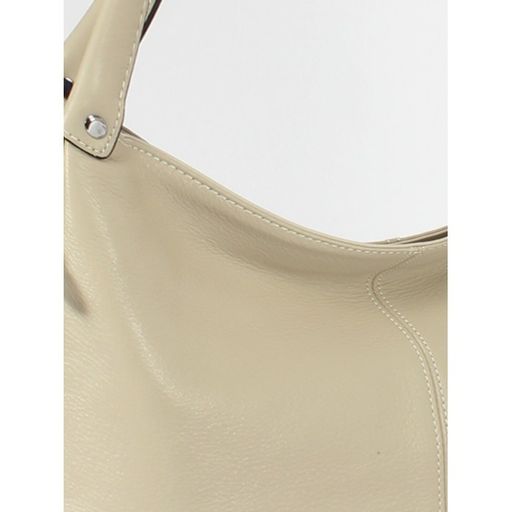 Сумка женская натуральная кожа GU 2033-3161, 1отд+карм/перег, 2плеч/рем, св. бежевый SALE 253555 - Adelia фото 8