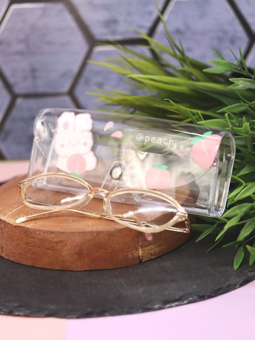 Чехол для очков GIRLY "Peach bunny"