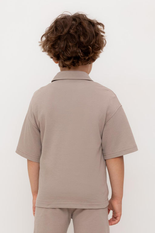 КР 302730/коричневый к556 рубашка для мал - Crockid фото 8