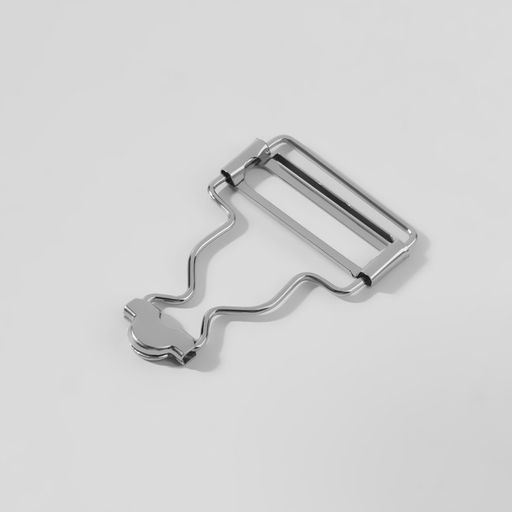 Цена за 2 шт. Застёжка для комбинезона, 32 мм, 10 шт., цвет серебряный