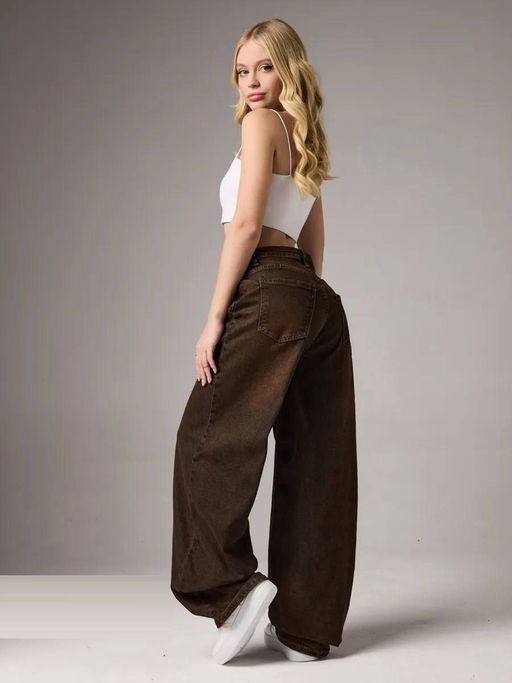 Джинсы багги