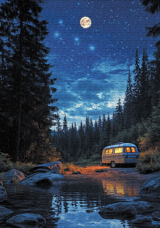 ФРЕЯ Пазл 500 элемент. PZL-500/78 Первый привал