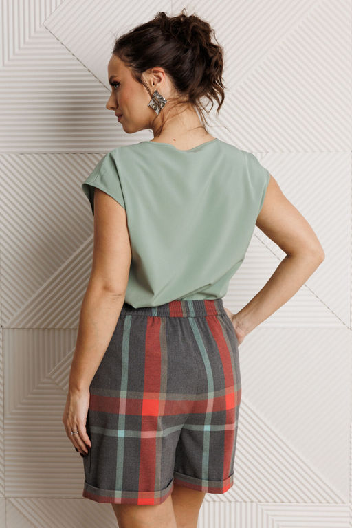 Костюм Mubliz 304 серая клетка