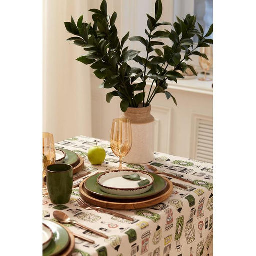 Скатерть Этель Kitchenware 149х180см, 100% хлопок, саржа 190 г/м2  фото 5