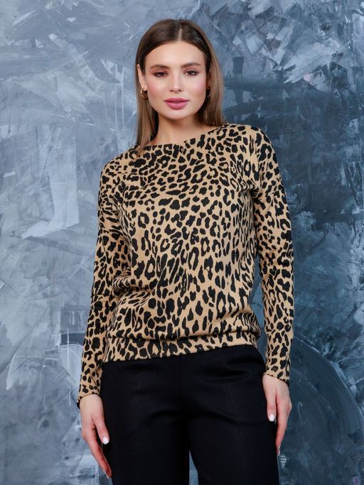 06-864 Джемпер - Вишня фото 2