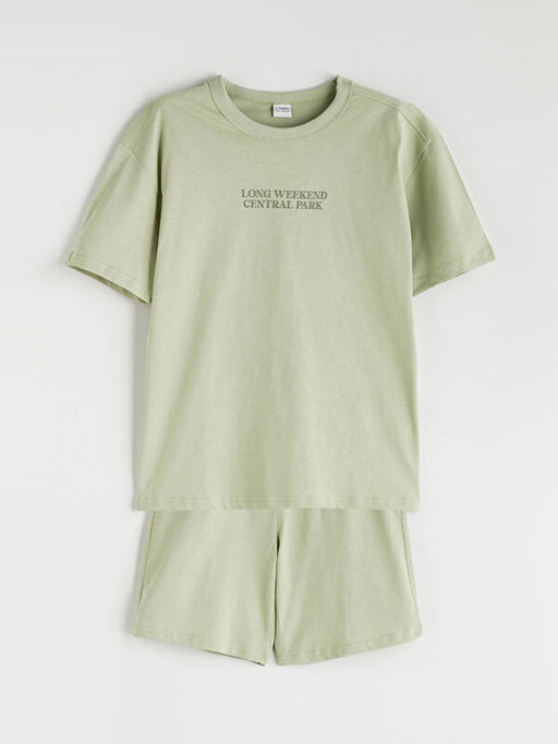 Bisiklet Yaka Erkek ?ocuk Ti??rt ve ?ort