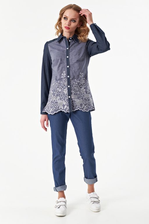 Рубашка М5-3978 - Wisell фото 5