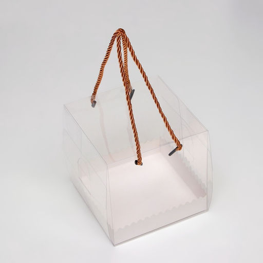 Коробка под рулет, белая 14×14×14 см