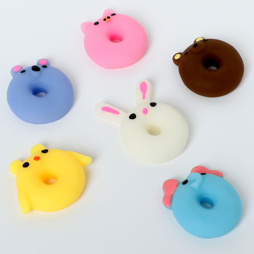 Цена за 3 шт. Антистресс игрушка «Зверюшки», мялка с пастой, МИКС