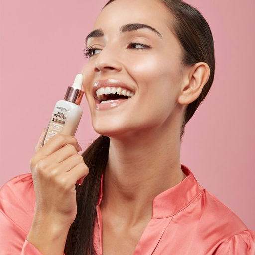 DEBORAH Тональная основа-сыворотка Skin Booster Serum тон 4 средний бежевый, 30мл  фото 6