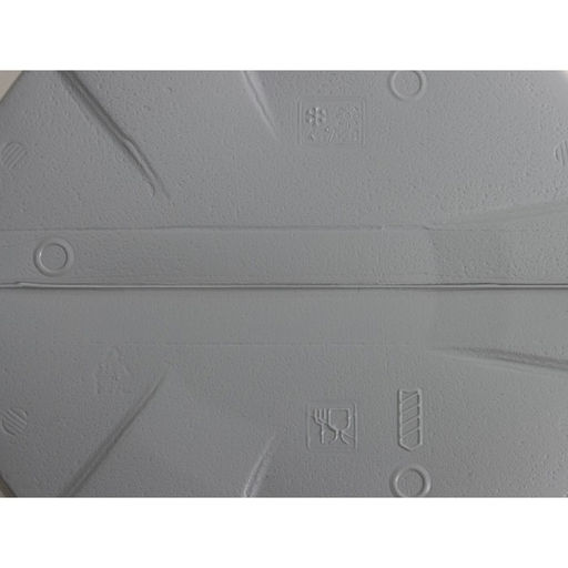 Кашпо для цветов со вставкой «Дюна», 19.5 л, серое