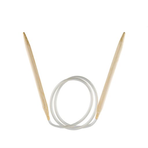 Спицы GAMMA круговые BC1 бамбук d 7.5 мм 80 см 1 шт фото 4