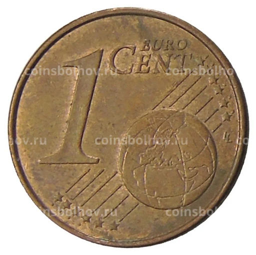 1 евроцент 1999 года Франция