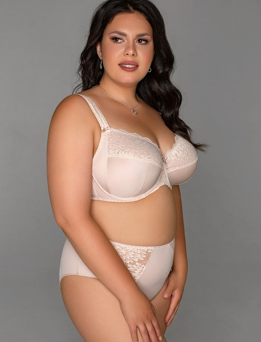 Бюстгальтер Б 711 БР maxi Серебристый пион