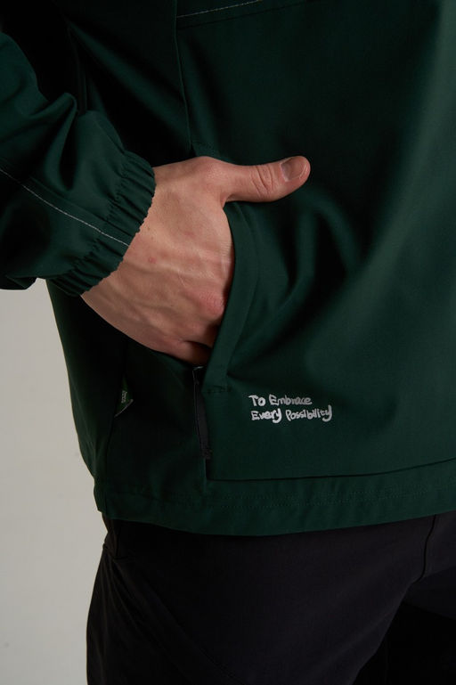 Ветровка Зеленый ANTA SKATE Woven Track Top  фото 8