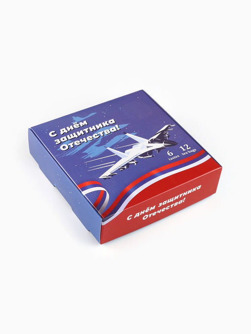 Чай подарочный С днем защитника Отечества, 12 пакетиков