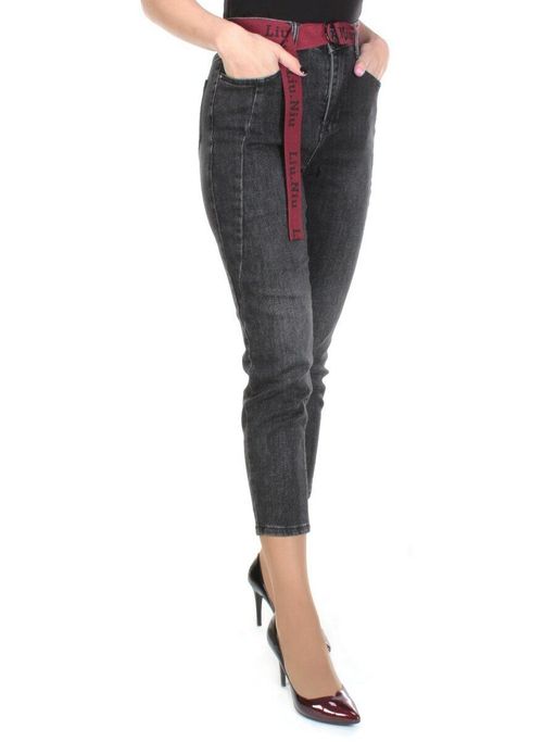 5634 DARK GRAY Джинсы женские (90% хлопок, 10% эластан)