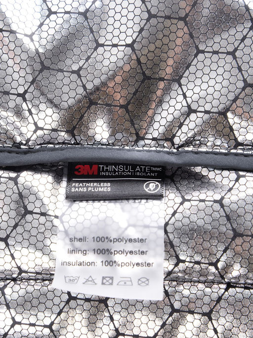 Куртка мужская удлинённая стёганая с капюшоном и графеновой подкладкой утеплитель тинсулейт