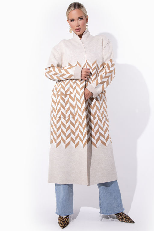 Кардиган Будь эксклюзивной! (миндаль) - Эльза фото 13