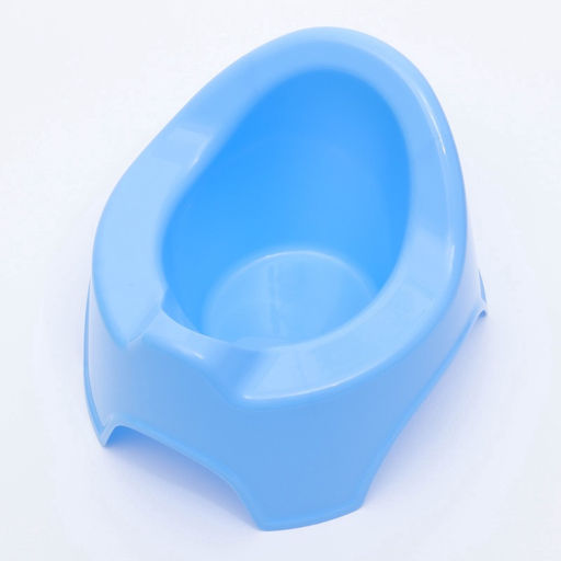 Горшок детский, цвет голубой