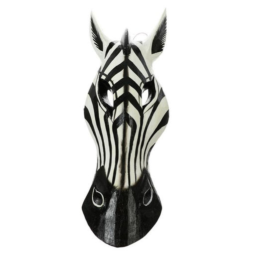 Маска «Зебра», 30×11×4.5 см, дерево
