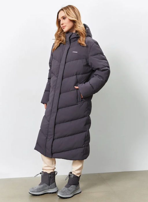T3341-1 Пуховик удлиненный женский - Strobbs фото 3