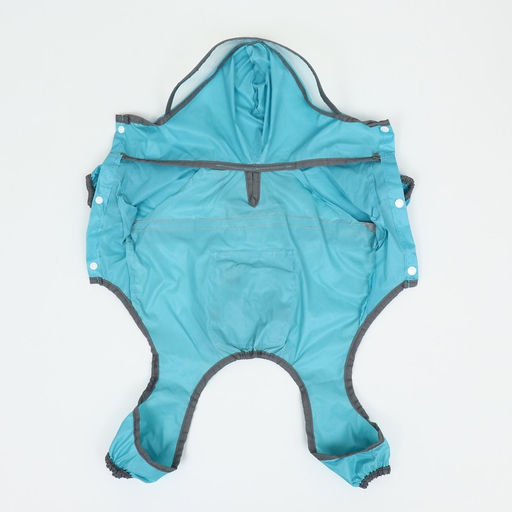 Комбинезон для собак, демисезонный с козырьком, размер 3ХL (ДС 50, Ог 67, ОШ 51 см), голубой 93812 - Simaland фото 25