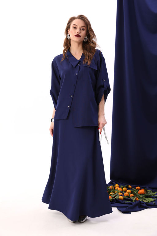 Костюм NIKVA н928-1 сапфир  фото 2