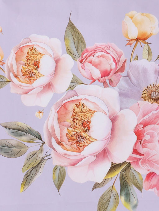 Пакет подарочный ламинированный «Цветочная симфония», 18×22.3×10 см