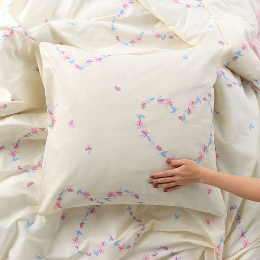 Постельное бельё Этель 2 сп Флирт 175*215 см, 200*220 см, 70*70 см -2 шт, бязь 125 г/м2, хл 100%  фото 5