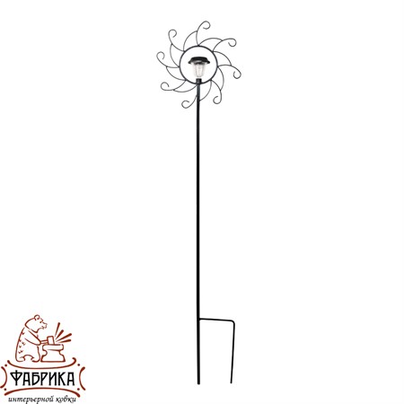 Шпалера для сада 57-305 с фонарем - Фабрика интерьерной ковки фото 2