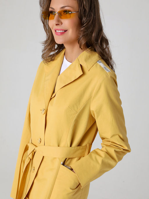 23136 Ветровка на подкладке желтый - Dizzyway фото 2