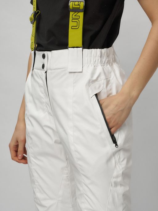 Горнолыжный костюм женский белого цвета 02201Bl - Chunmai фото 29