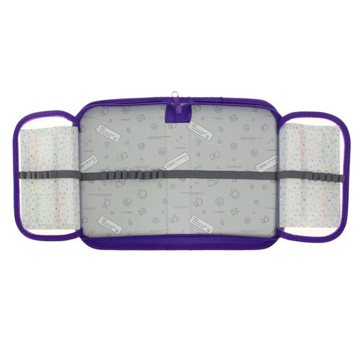 Пенал школьный, 1 секция, 13×21×4 см «Совушка»