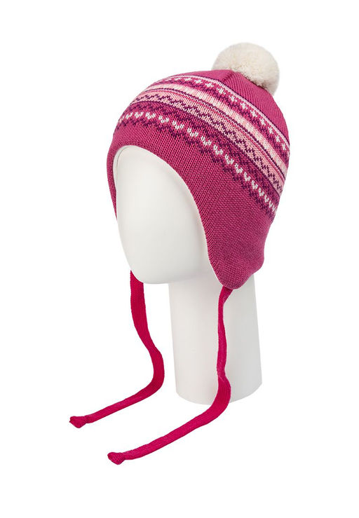 Шапка с завязками д/дев. Ирди - Oldos фото 3