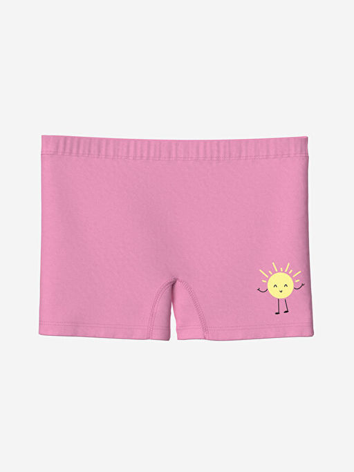 Bask?l? K?z ?ocuk Boxer 3l? - Waikiki фото 2