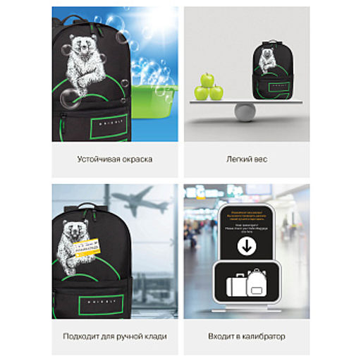 RQL-614-1 Рюкзак - Grizzly фото 45