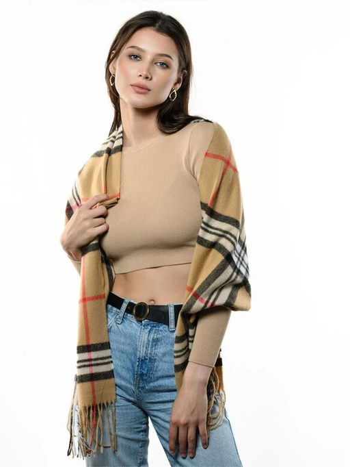 Классический палантин в стиле Burberry - Pretty mania фото 4