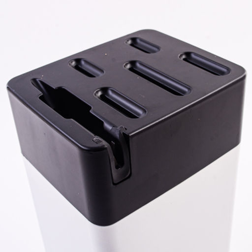 40610 Набор кухонных ножей нерж/ст + подставка пластик 6пр MB (х12) - Mayer&boch фото 2