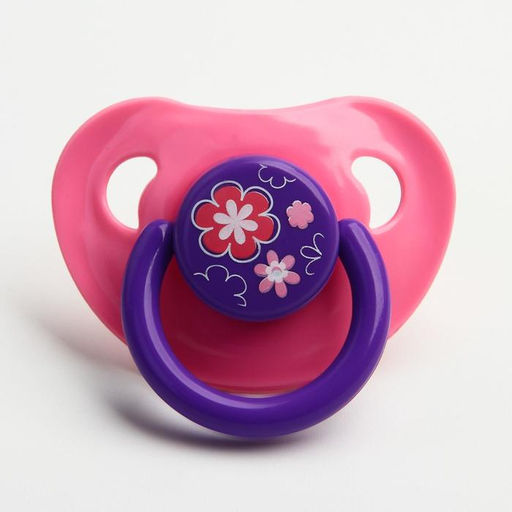 Соска - пустышка латексная классическая Крошка Я «Веселое настроение», от 0 мес., МИКС