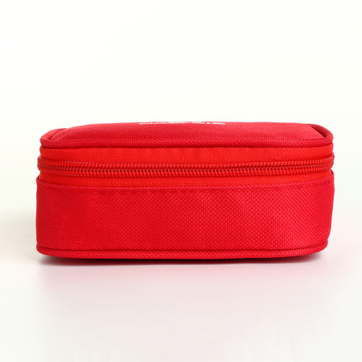 Косметичка - аптечка дорожная на молнии, с ручкой, красная - Simaland фото 2
