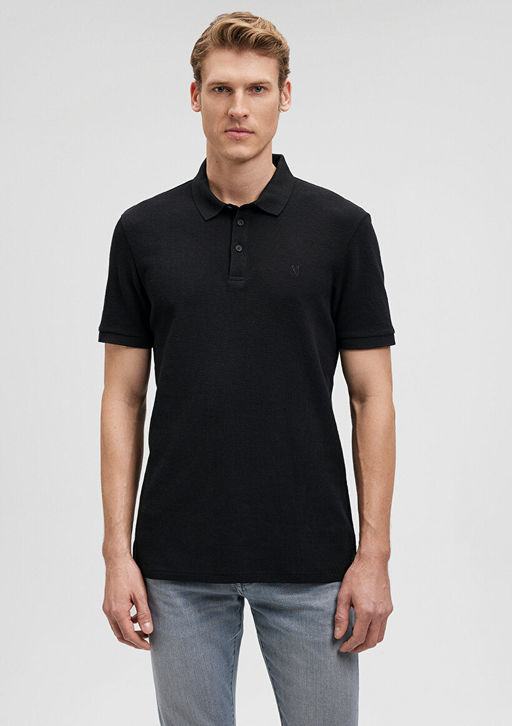 Siyah Polo Tisort