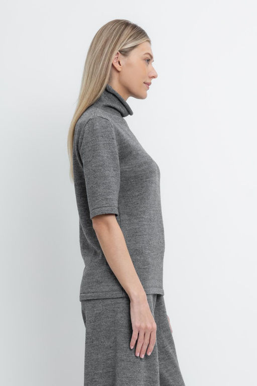 ЕВ 30146/ш/тем.серый меланж джемпер жен - Very neat фото 3